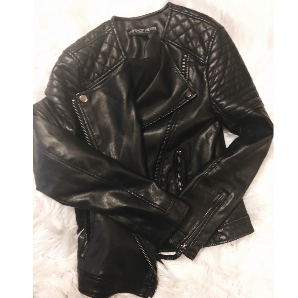 Topshop Leather Jacket